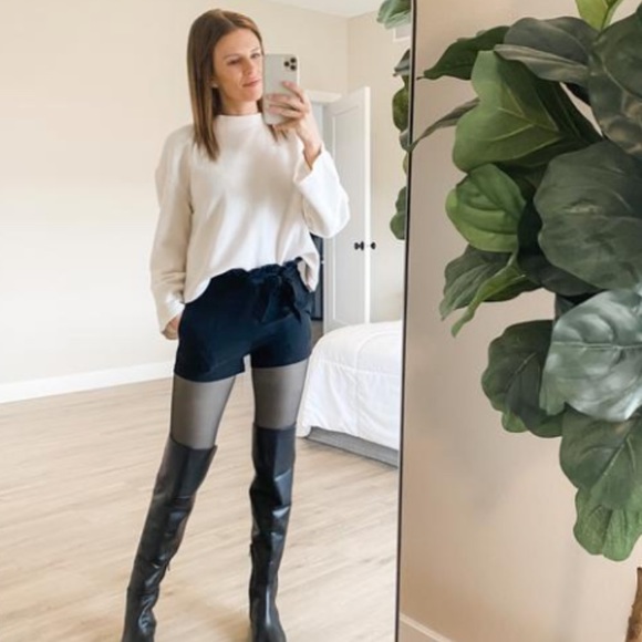 Sam Edelman Leather Over the Knee Pam Boots - Picture 1 of 5